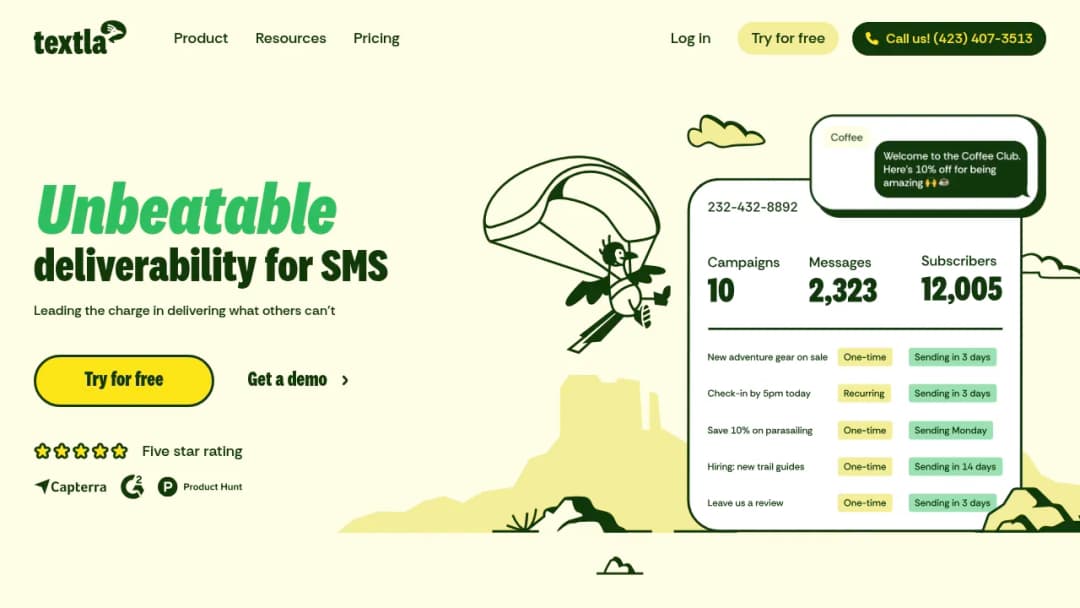 Textla screenshot