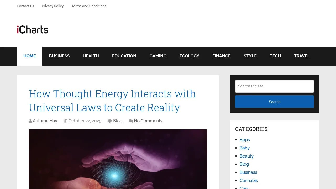 iCharts screenshot