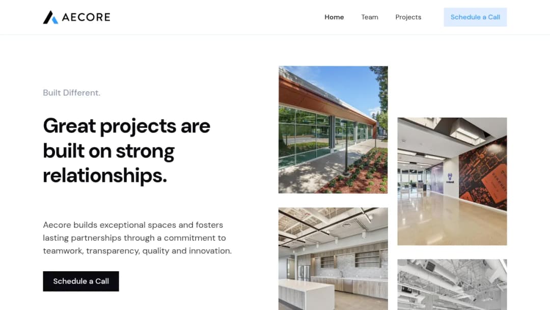 Aecore screenshot