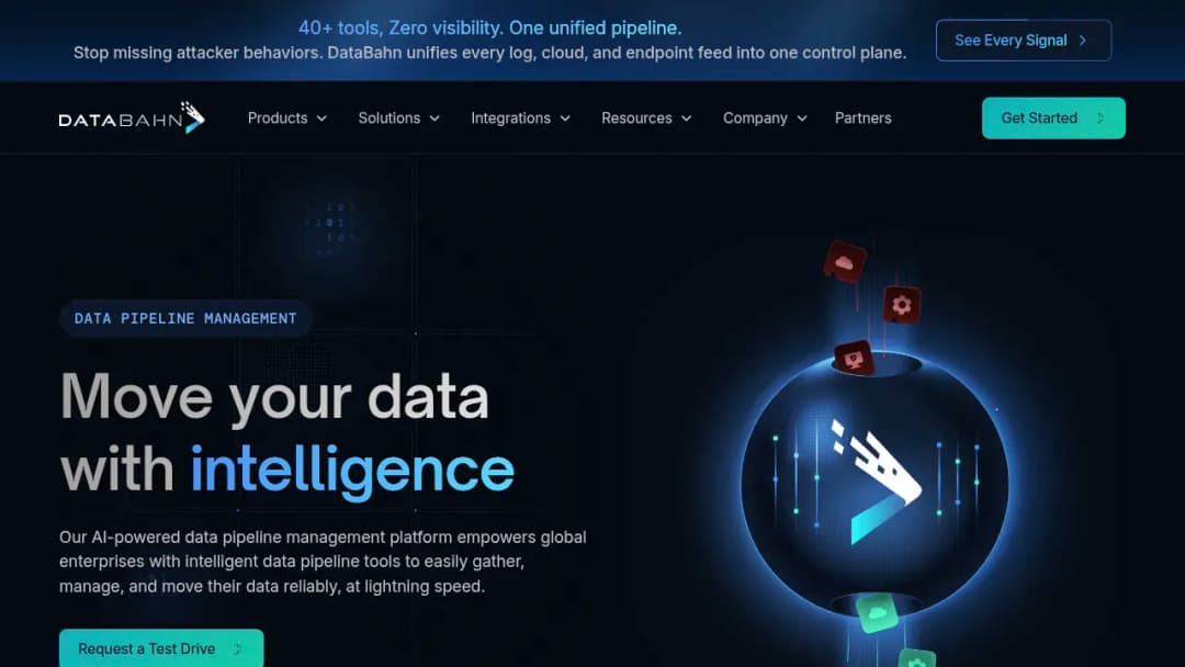 DataBahn screenshot