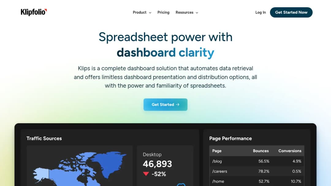 Klipfolio screenshot