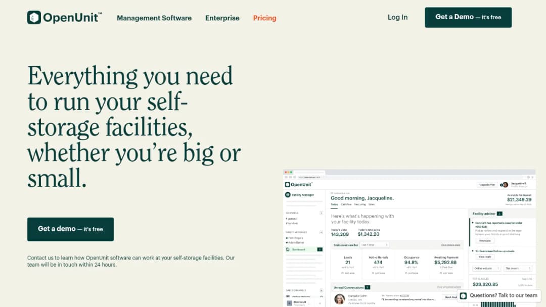 OpenUnit screenshot