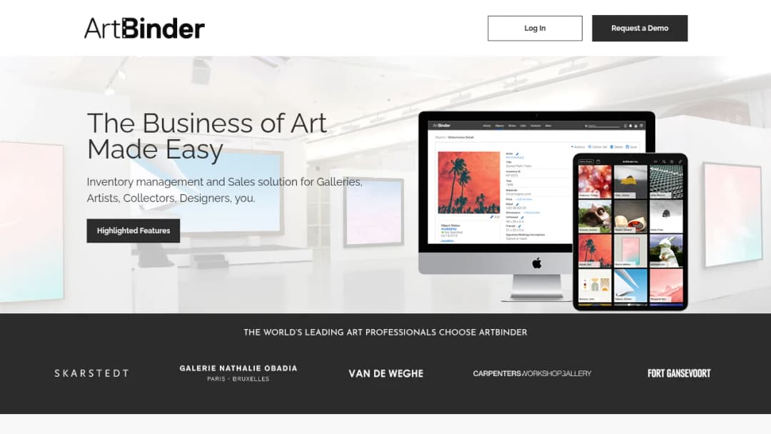 ArtBinder screenshot