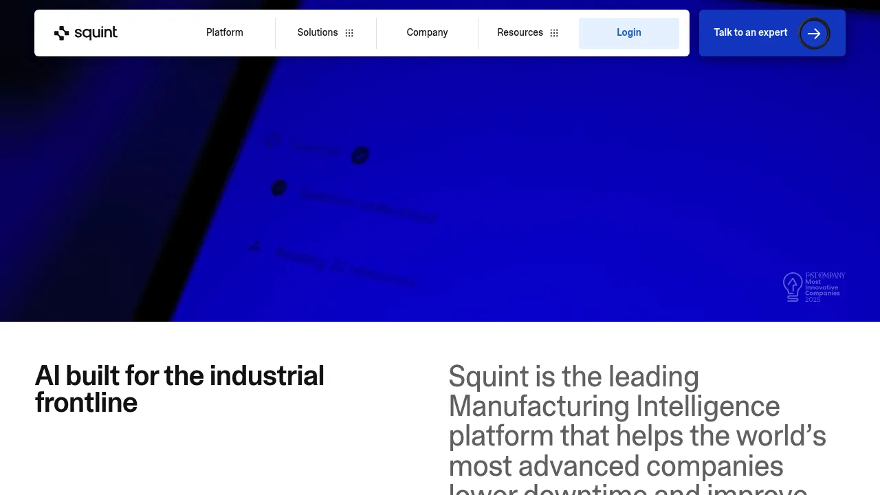 Squint screenshot