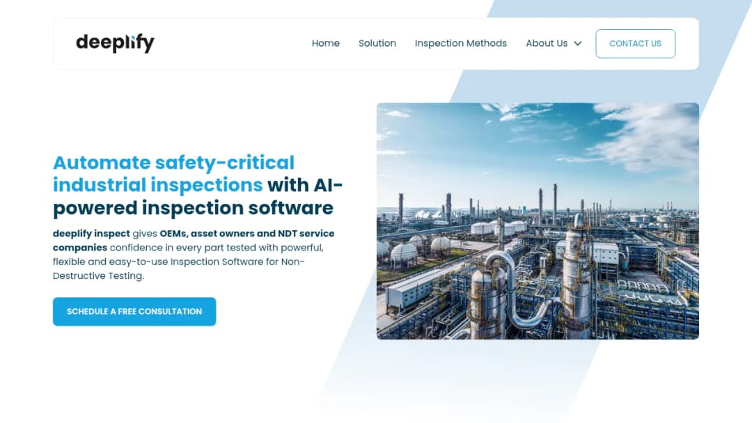 Deeplify screenshot