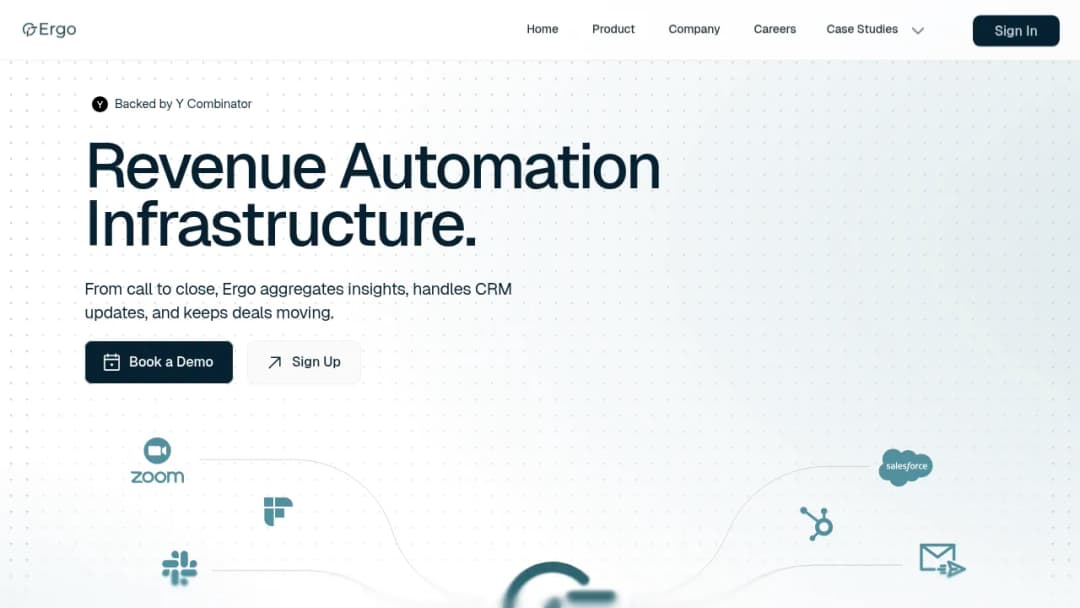 Ergo screenshot