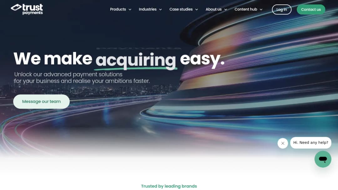 Trust Payments screenshot
