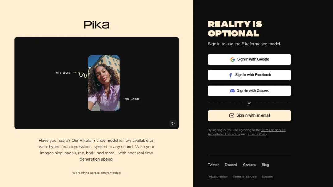 Pika screenshot