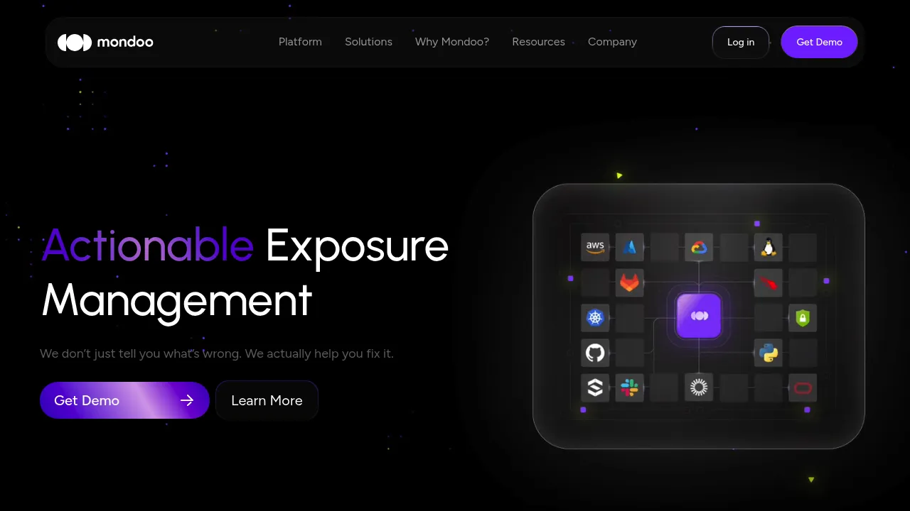 Mondoo screenshot