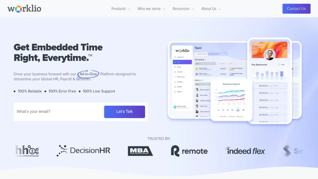 Worklio screenshot