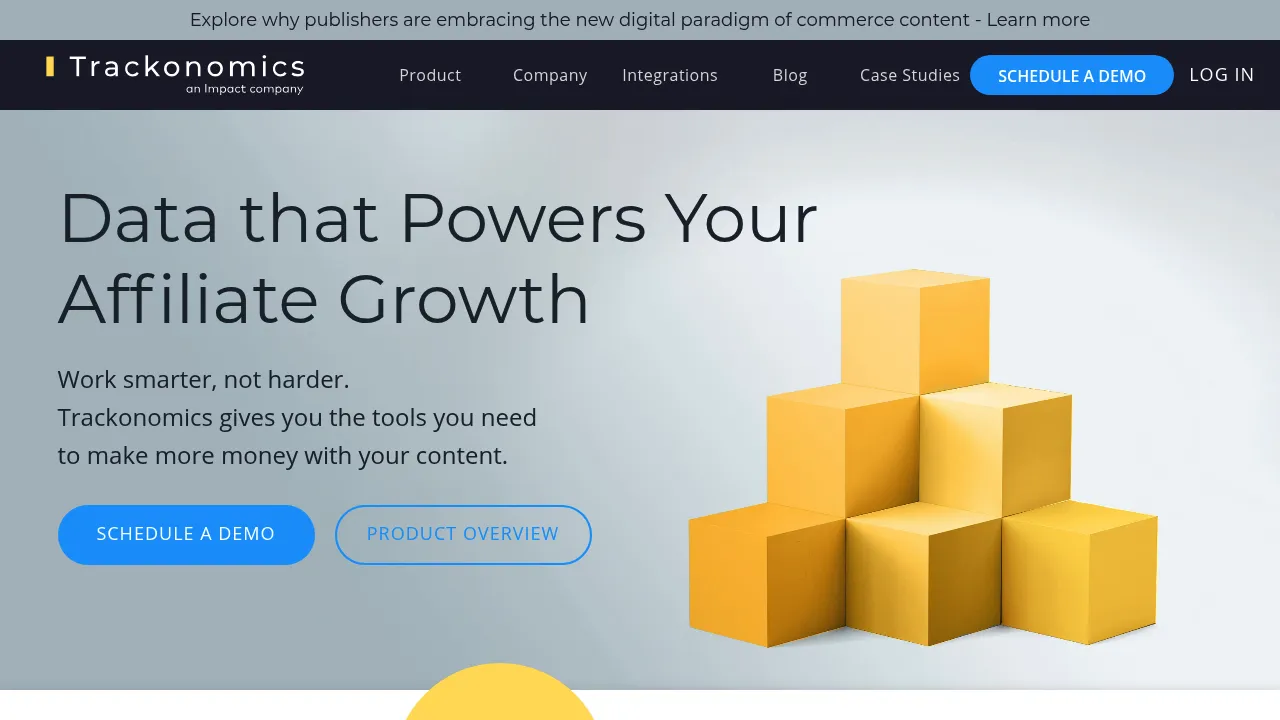Trackonomics screenshot