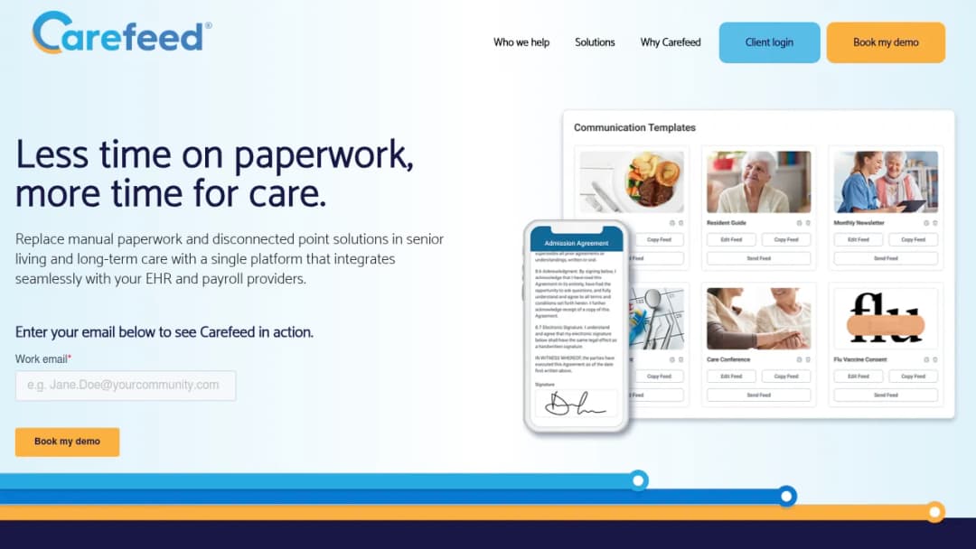 Carefeed screenshot