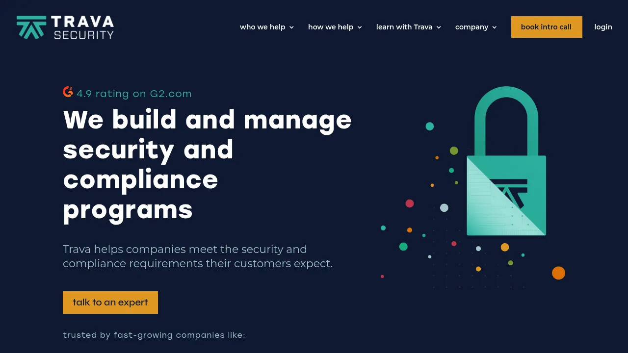 Trava Security screenshot