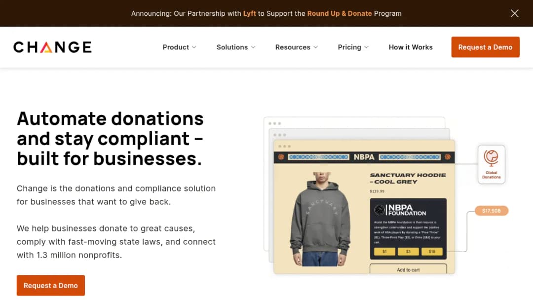 Change screenshot