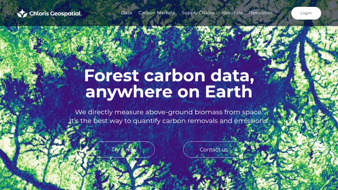 Chloris Geospatial screenshot