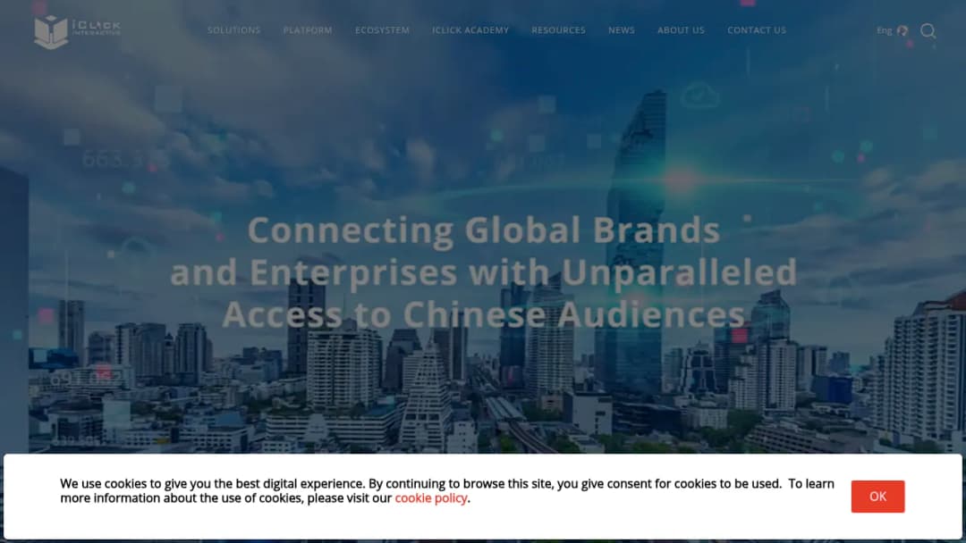iClick Interactive screenshot