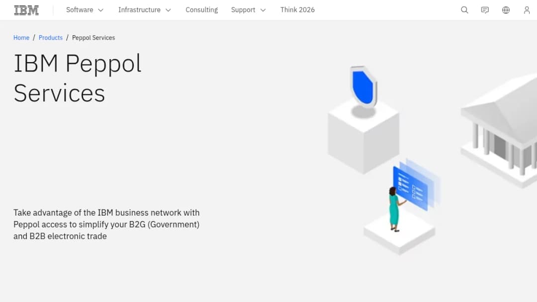 IBM Peppol Services screenshot