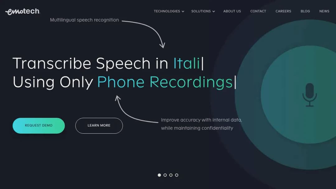 Emotech screenshot