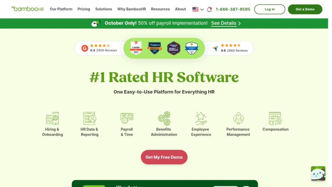 BambooHR screenshot