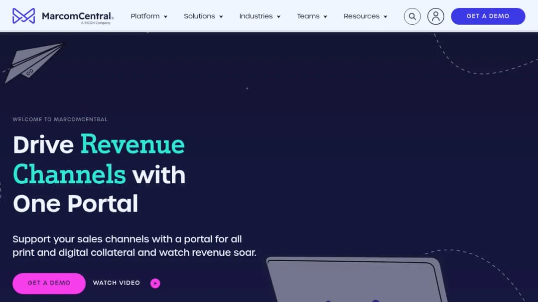 MarcomCentral screenshot