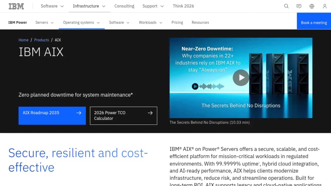IBM AIX screenshot