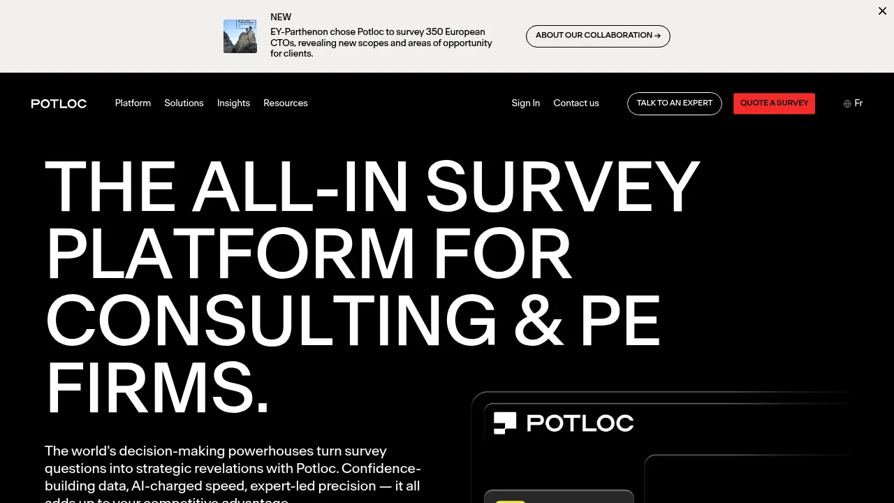 Potloc screenshot