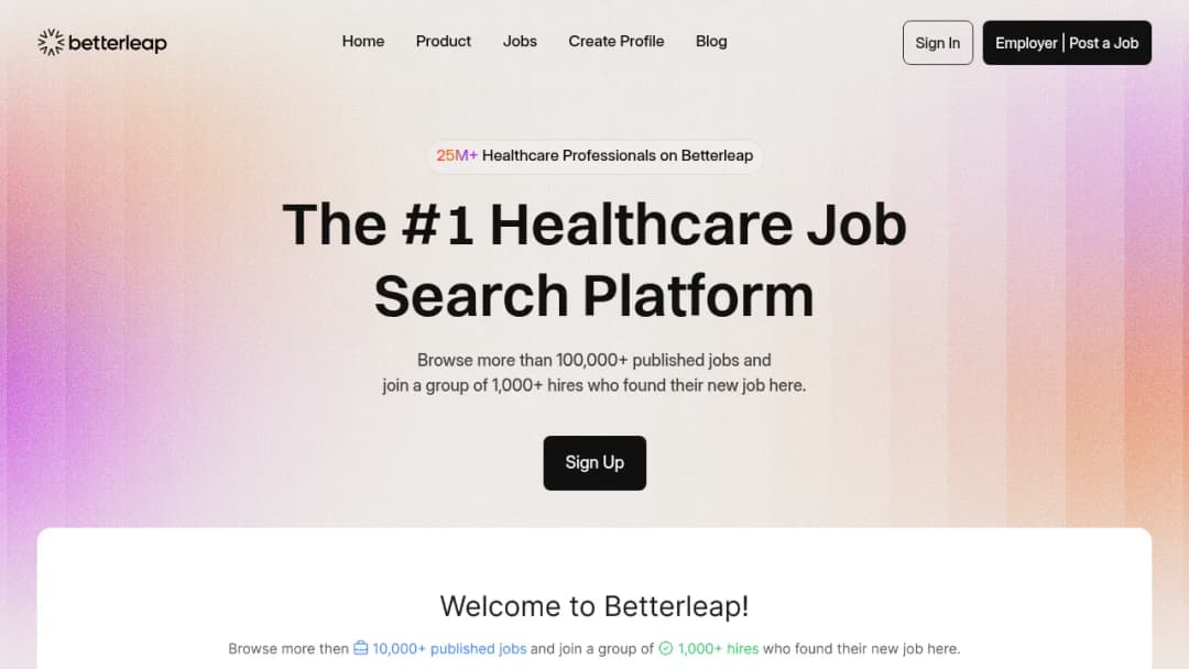 BetterLeap screenshot
