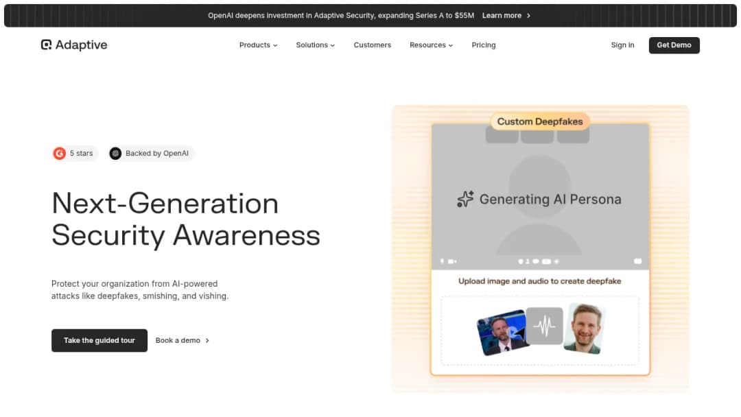Adaptive Security screenshot