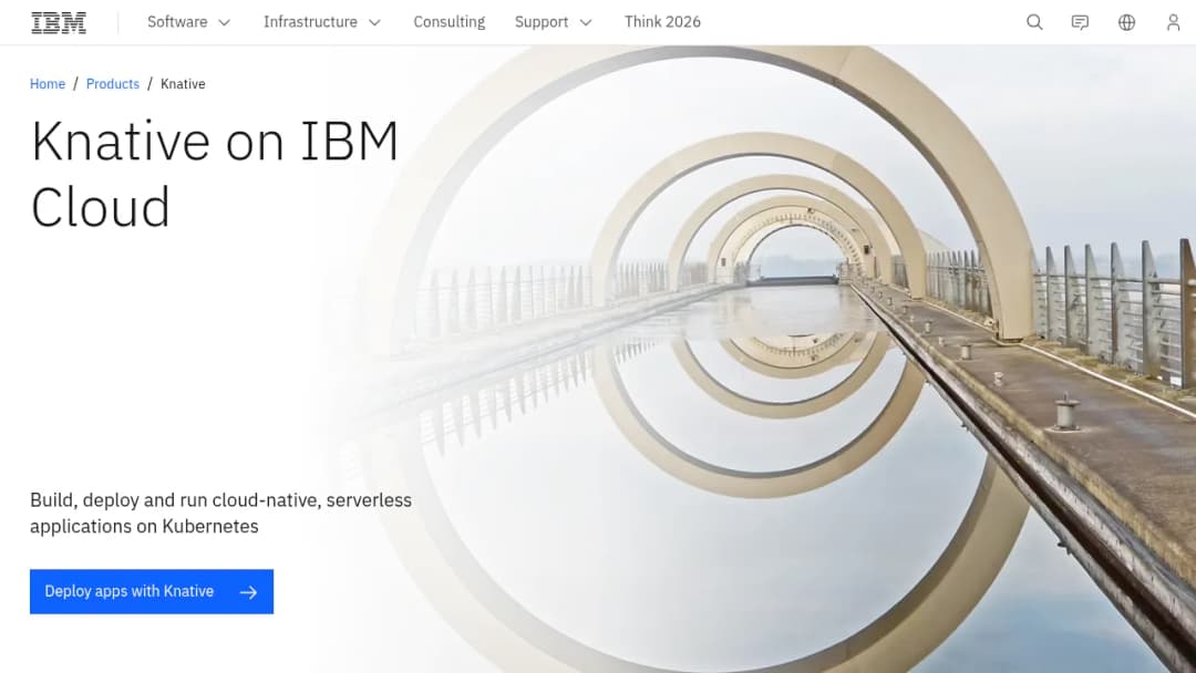 IBM Knative screenshot