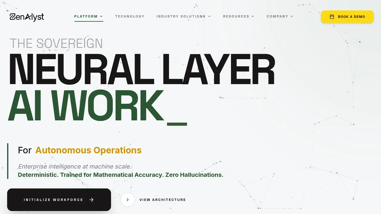 Zenalyst.AI screenshot