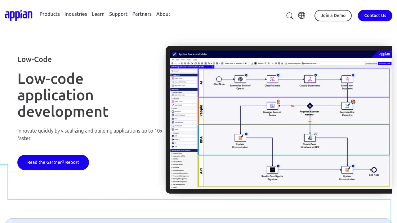 Appian Low-Code | Airframe