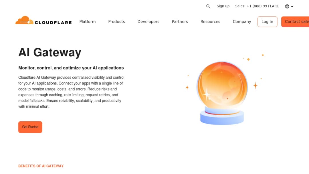 Cloudflare AI Gateway screenshot
