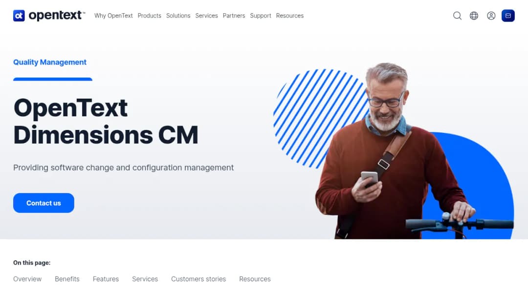 OpenText Dimensions CM screenshot