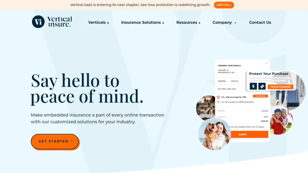 Vertical Insure screenshot