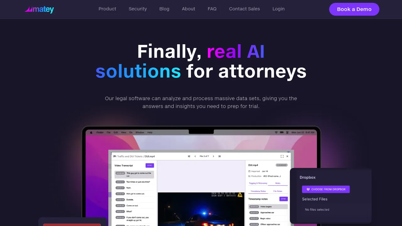 Matey AI screenshot