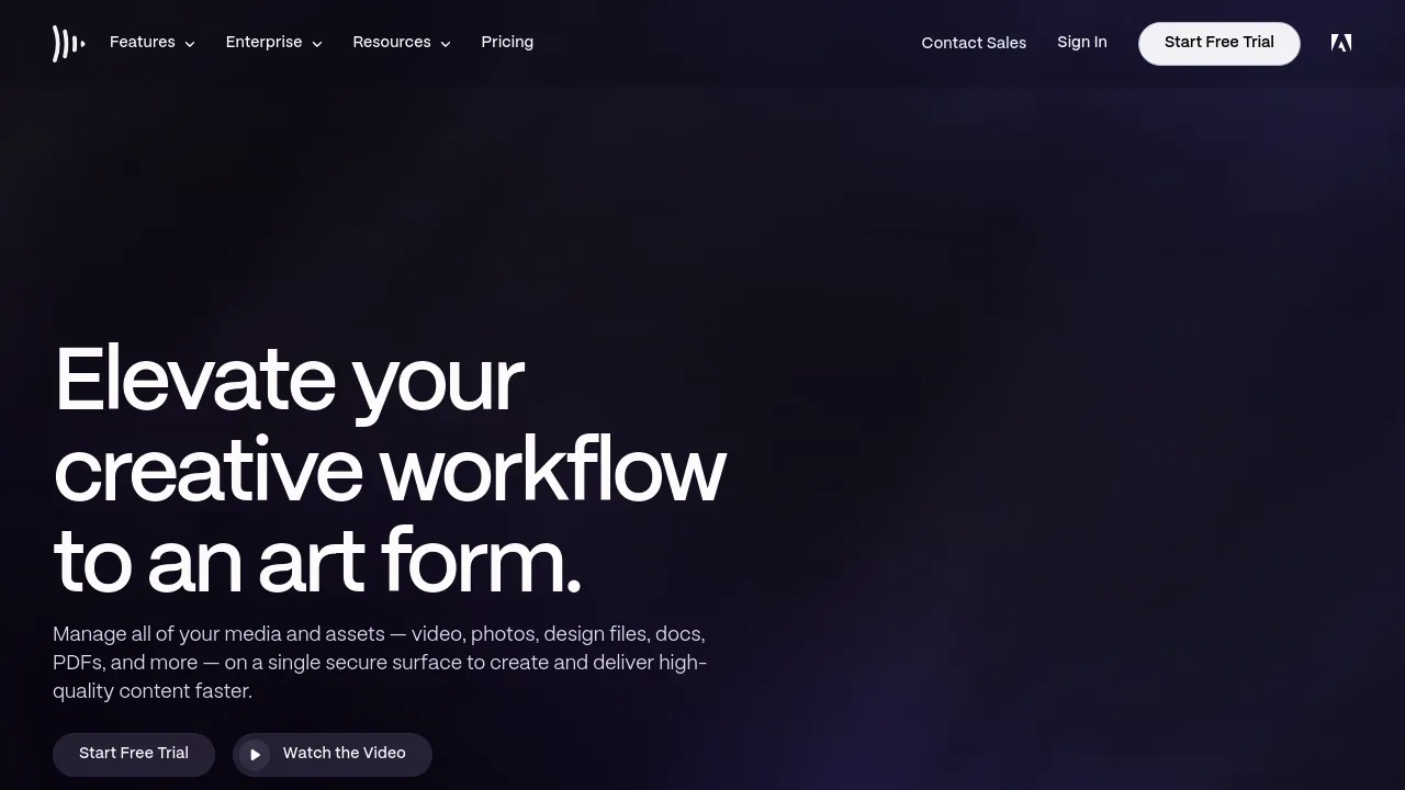 Frame.io screenshot