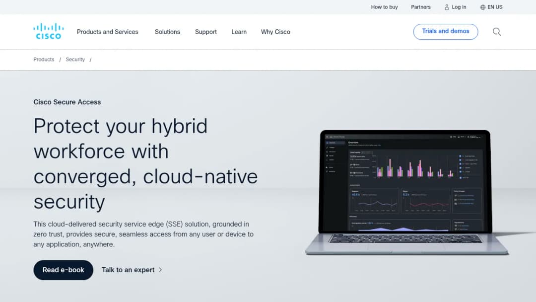 Cisco Secure Access screenshot
