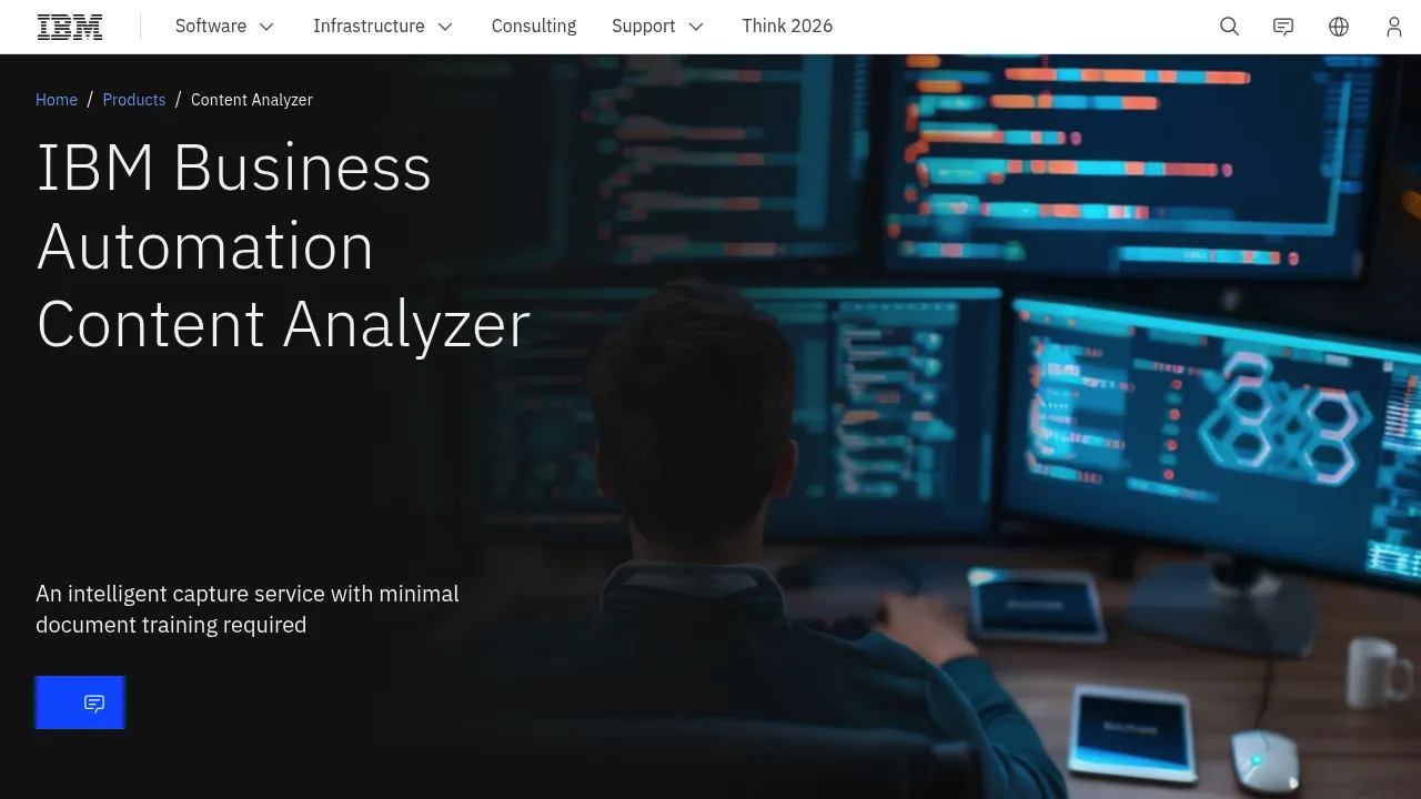 IBM Content Analyzer screenshot