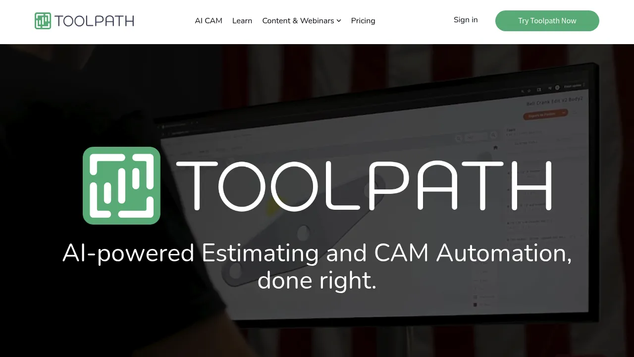 Toolpath screenshot