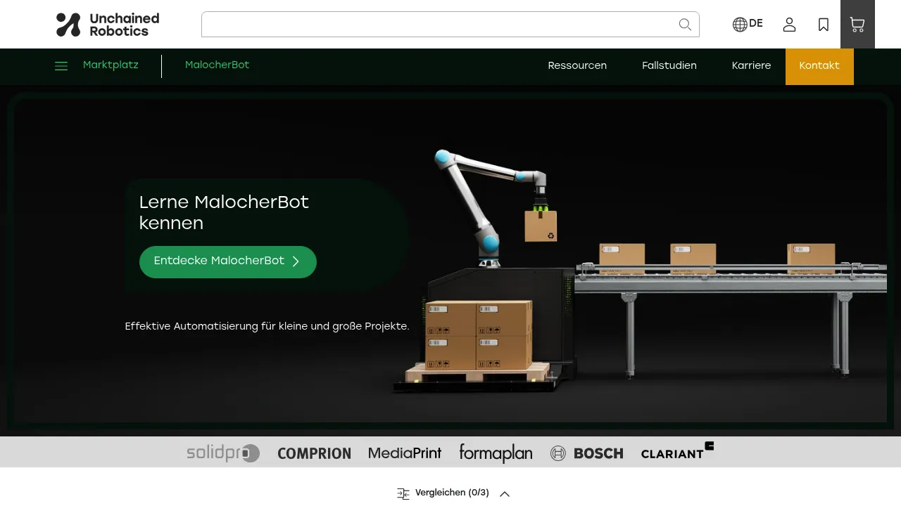 Unchained Robotics screenshot