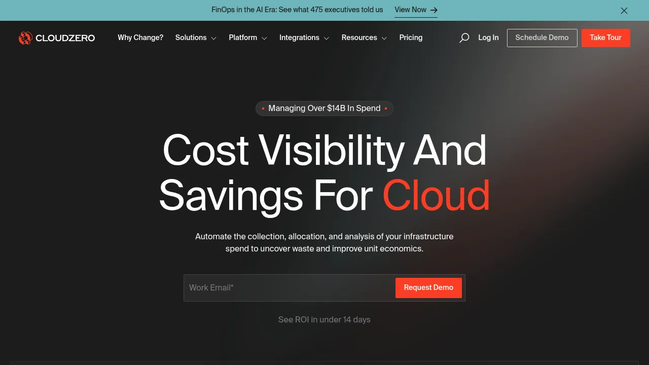 CloudZero screenshot