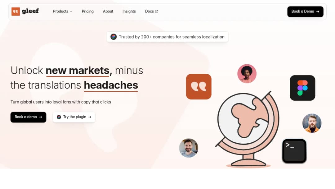 Gleef screenshot