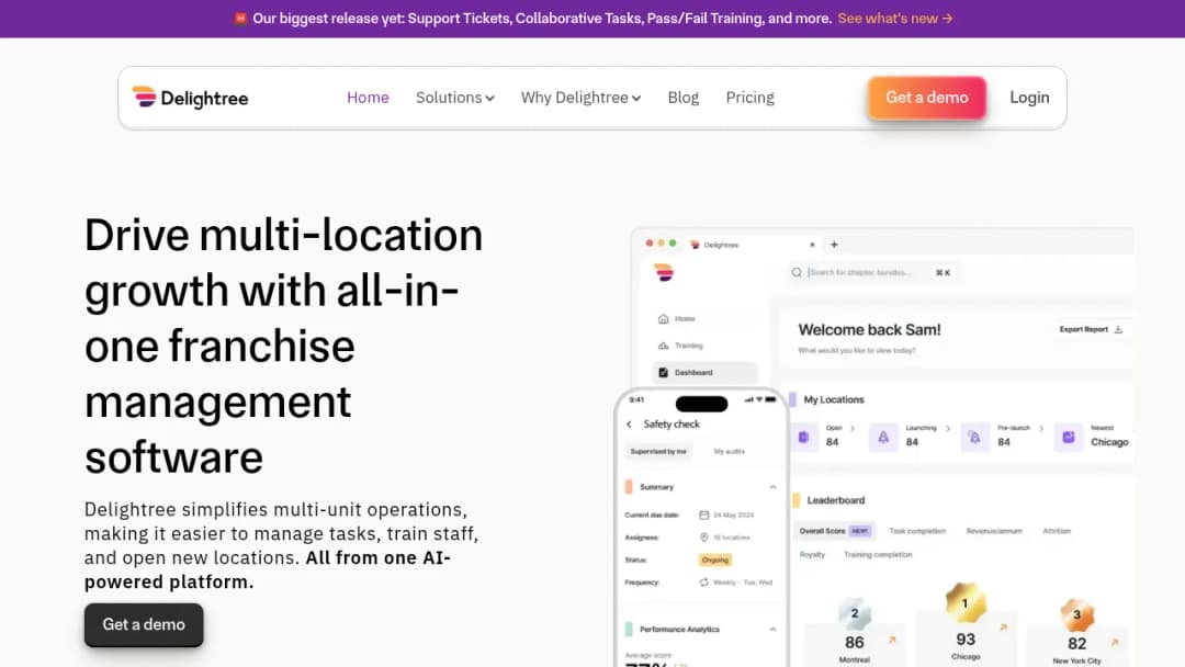 Delightree screenshot