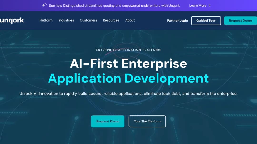 Unqork screenshot