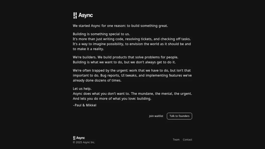 Async screenshot