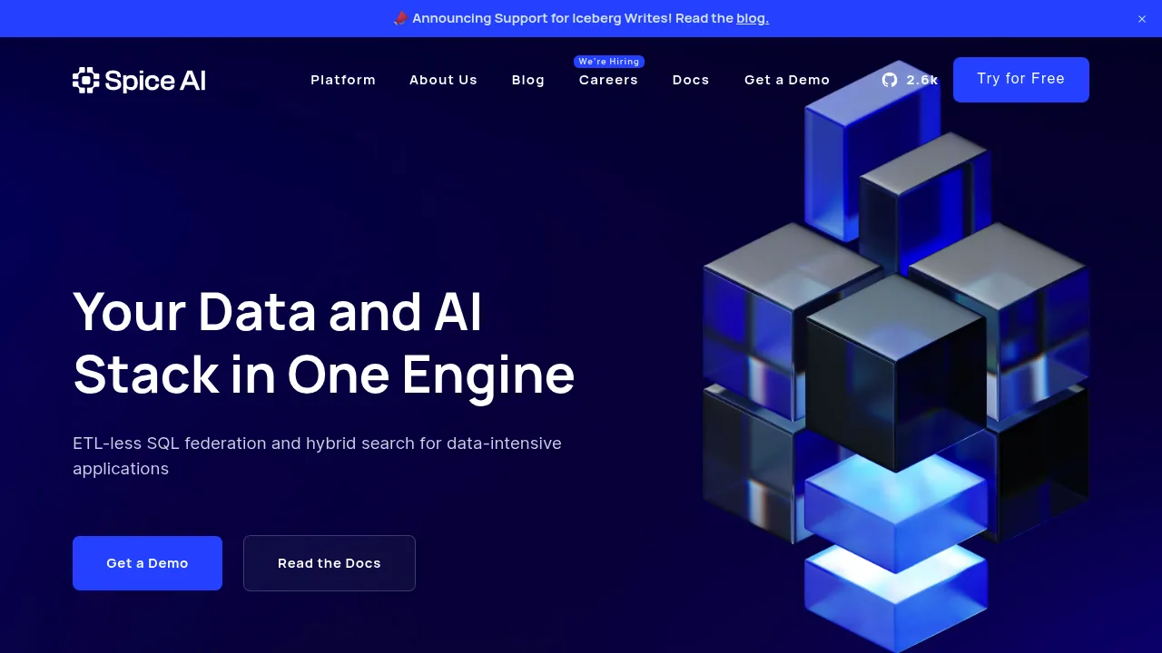 Spice AI screenshot