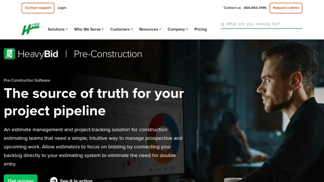 HCSS Pre-Construction screenshot