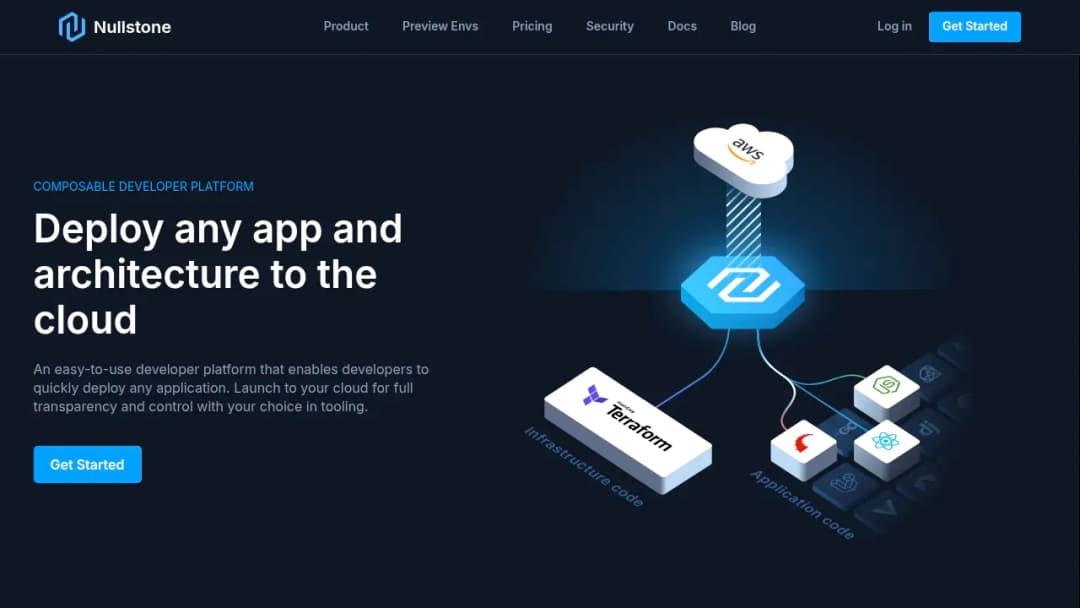 Nullstone (YC W22) screenshot