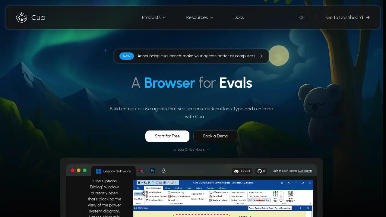 Cua screenshot