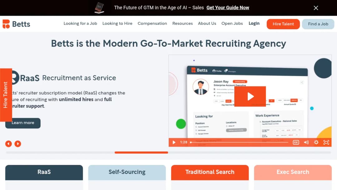 Betts Recruiting screenshot